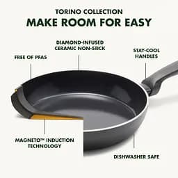 Сковорода-вок GreenPan Torino 28 см 3.6 л (CC001695-001) - мініатюра 2