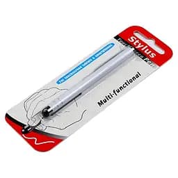 Стилус емкостный, металлический, белый