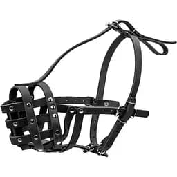 Намордник Collar твердый №6, 38 см, ротвейлер большой, черный