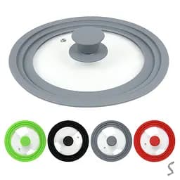 Кришка скло з силіконовим обідком Style d26-28-30 см R41271-28
