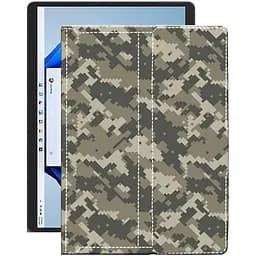 Чехол StatusCASE из экокожи для планшета Microsoft Surface Pro 8 Хаки-зеленый