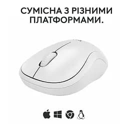 Бездротова миша Logitech M240 Silent Bluetooth White (910-007120) - мініатюра 6