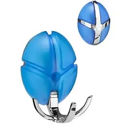 Вішалка Welovemebel  Жук настінна 3 гачка синя (24898)