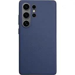 Чохол Epik Leather Case для Samsung Galaxy S25 Ultra Dark Blue AAA [133783]