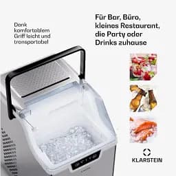 Льодогенератор Klarstein WallbergNuggetIce Maker 12 кг/24 год (10045386) Б/в - мініатюра 5