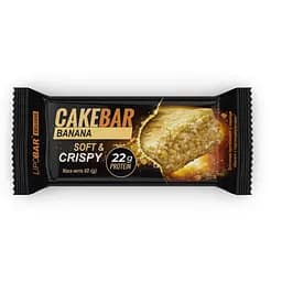 Десертний протеїновий батончик LipoBar Cake Bar, 60 грам - Банан