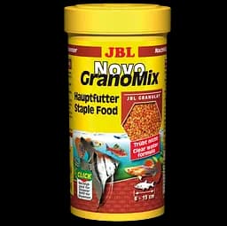Корм для средних и крупных аквариумных рыб JBL Novo GranoMix, 250 мл