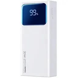 Портативная батарея Remax Voyage Series 30000mAh RPP-571 с кабелем белая