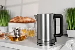 Електрочайник Ardesto Steel Collection Strix 1.7 л сріблястий (EKL-FD700SS) - мініатюра 7