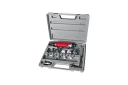 Пневмошліфмашина пряма Intertool PT-1003 1/4" та набір каменів - мініатюра 2