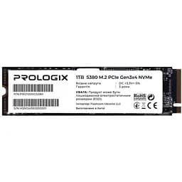Накопичувач SSD Prologix M.2 2280 1TB (PRO1000GS380)