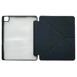 Чохол Smart Case Clear+stylus для Apple iPad Air 13 2024/2025 темно-синій