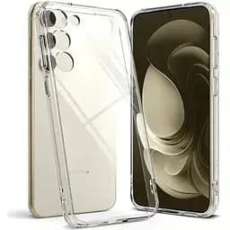 TPU чохол Epic Transparent 1,5mm Full Camera для Samsung Galaxy S23+ Безбарвний (прозорий)