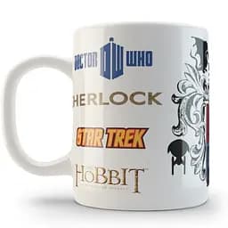 Кухоль GeekLand Мультифандом ST.02.011 330 мл білий