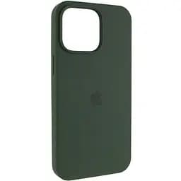 Чохол Epik Silicone Case AA Logo with MagSafe для Apple iPhone 11 Pro 5.8 Зелений/Cyprus Green