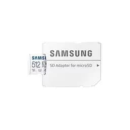 Карта пам'яті Samsung 512 GB microSDXC Class 10 UHS-I U3 V30 A2 EVO Plus+SD Adapte (MB-MC512SA/EU) - мініатюра 4