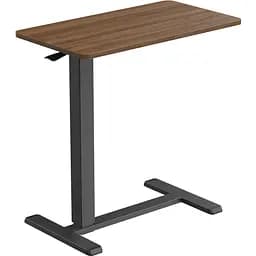 Стол компактный 2E CE710BD, 710x400 мм, регулируемая высота, черно-коричневый