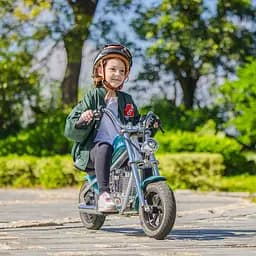 Дитячий електромотоцикл Hyper Gogo Cruiser 12 Plus з додатком 24 В, Green (785034006821) - мініатюра 16