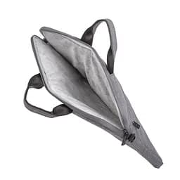 Сумка-чохол для ноутбука 13.3"", dark grey, нейлонова, ділова, міська, плоска з кишенею для аксесуарів, підходить для ноутбуків до 13.3"" або документів, ArmorStandart (ARM78427) - мініатюра 4