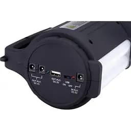Світлодіодний ліхтар прожектор Yajia YJ-2886 з бічною панеллю 5W + Power Bank - мініатюра 4
