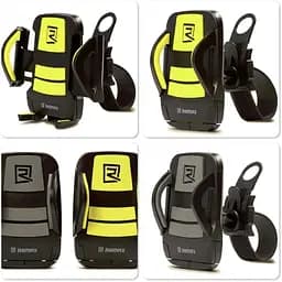 Велотримач Remax RM-C08 Phone Holder for Bicycle чорно-жовтий - мініатюра 6