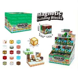 Конструктор магнитный Minecraft Куб 2 см 27 деталей