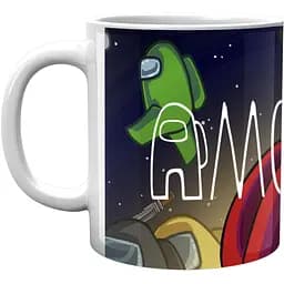 Кружка GeekLand Амонг Ас Among Us Один из нас Надпись посередине AU.02.562