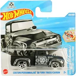 Базова машинка Hot Wheels Celebration Racers Custom / Personnalise 56 Ford Truck / Camion чорна (5785) JBB43-N522