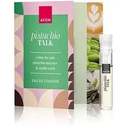 Листівка з пробним зразком Avon EDC Pistachio Talk 0.6мл (49469264)