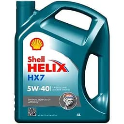 Моторное масло Shell Helix HX7 5W40 4л (2123)
