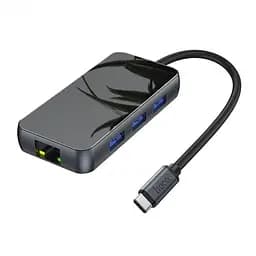 USB Хаб Hoco Easy Expand Type-C HB16 3 USB