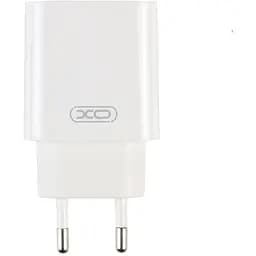 Зарядний пристрій XO L103 18W/1USB White