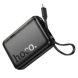 Портативна батарея Powerbank Hoco J139 Hero 22.5W+PD20W Cable Lightning 10000mAh Black - мініатюра 3