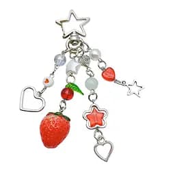 Брелок Милый С клубничкой Cute With strawberries 6 см