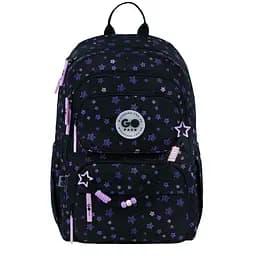 Рюкзак GoPack Education 120M-1 Stars Чорно-фіолетовий (GO26-120M-1) - мініатюра 3