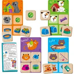 Лото Roter Kafer Lotto Cats and Dogs (RW4011) - мініатюра 2