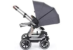 Універсальна коляска 2 в 1 ABC Design TURBO 4T Diamond Collection Asphalt сіра (1200144/1907) - мініатюра 6