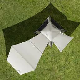 Намет чотиримісний автоматичний надувний із тентом Naturehike Ango CNK2550WS017, сірий - мініатюра 6
