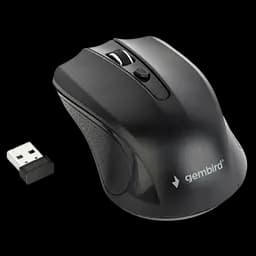 Миша бездротова Gembird MUSW-4B-04-BG Black/Grey