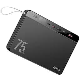 Портативний ЗП Power Bank Hoco J94 Overlord 22.5W 75000 mAh Чорний - мініатюра 2