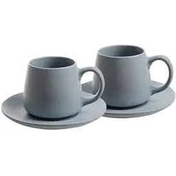 Набір чашок Limited Edition Coffee 2 персони 240 мл сірий (RX-N24704)