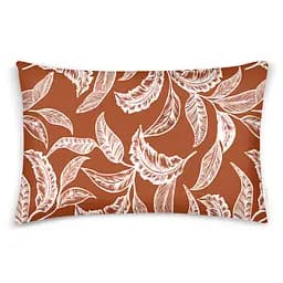 Комплект постільної білизни Cosas Terracotta CS3 Двоспальний теракотовий (LeafWhiteTerrakot_El160-96Silver_180) - мініатюра 3