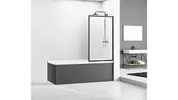 Шторка для ванни Rea Lagos Fix 70 см нерухома REA-K7689, Універсальна - мініатюра 2