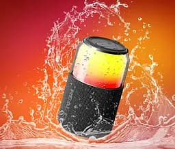 Портативна колонка REAL-EL X705 5W Bluetooth TWS, RGB, Black - мініатюра 11