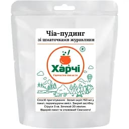 Сушеная еда Харчі чиа-пудинг с кусочками клюквы