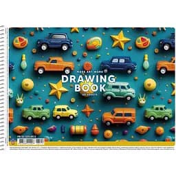 Альбом для малювання Школярик Make Art Work 20 аркушів в асортименті (PB-SC-020-8512)