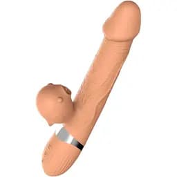 Вибратор Boss Series Basia Thrusting 24 см телесный