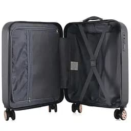 Валіза мала для ручної поклажі Semi Line 20 дюймів (S) дюймів (S) ABS-Plastic Black (T5718-1)