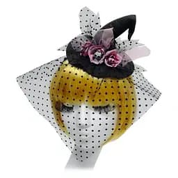 Колпак Юная ведьмочка с вуалью