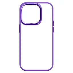 Чехол для Apple iPhone 13 Pro, Unit, фиолетовый, прозрачный противоударный чехол-накладка из TPU и поликарбоната (PC), с защитными бортиками, защита всего корпуса от ударов и царапин, ArmorStandart (ARM62494)